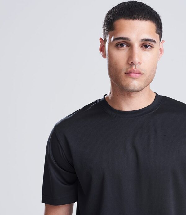 WH-BLANK-TS-UN-JetBlack-detail Sport Tshirt, Jet Black