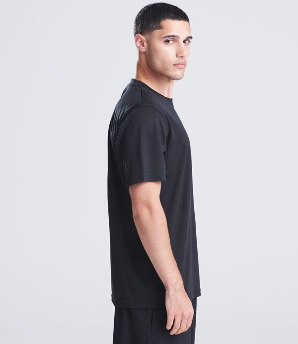 WH-BLANK-TS-UN-JetBlack-model-right Sport Tshirt, Jet Black