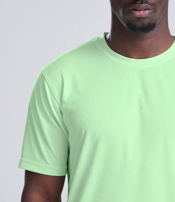 WH-BLANK-TS-UN-MelonGreen-detail Sport Tshirt, Melon Green