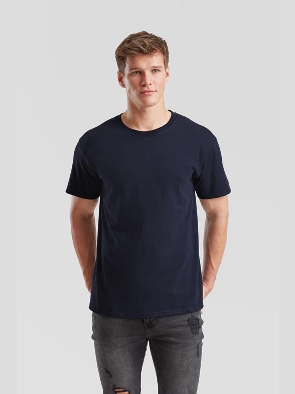 WH-BLANK-TS-UN-Navy-model-front Premium Tshirt