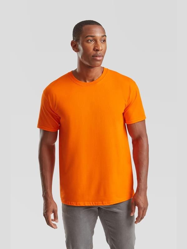 WH-BLANK-TS-UN-Orange-model-front Premium Tshirt