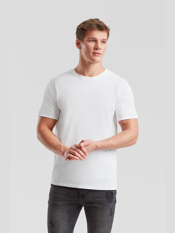 WH-BLANK-TS-UN-White-model-front Premium Tshirt