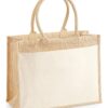 Jute Pocket Shopper, Natural