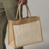 Jute Pocket Shopper, Natural
