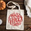 Christmas Tote Bag, Christmas Time